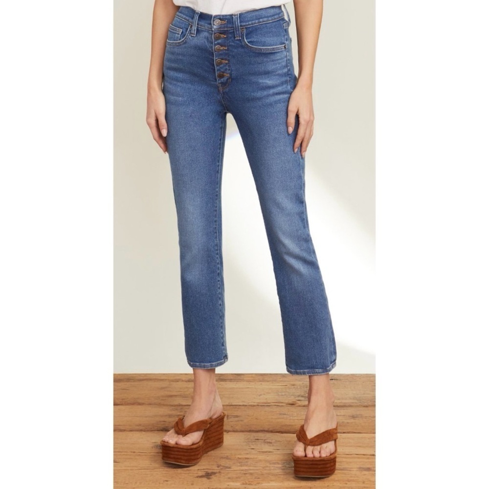 VERONICA BEARD Carly Astra Kick Flare Denim Jeans